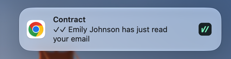 Mailsuite desktop notification