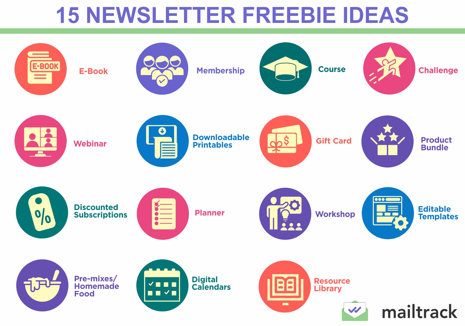 15 Newsletter Freebie Ideas To Grow Your Subscriber List